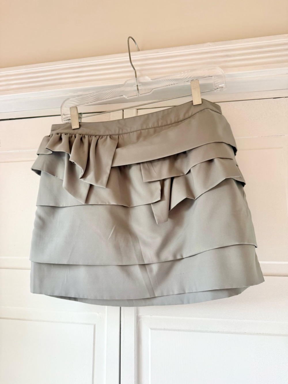 Wilster Ruffled Layered Mini Skirt